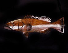 Steel Grouper in rust finish