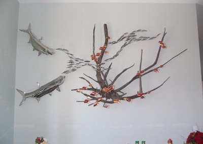 Tarpon driftwood sculpture2
